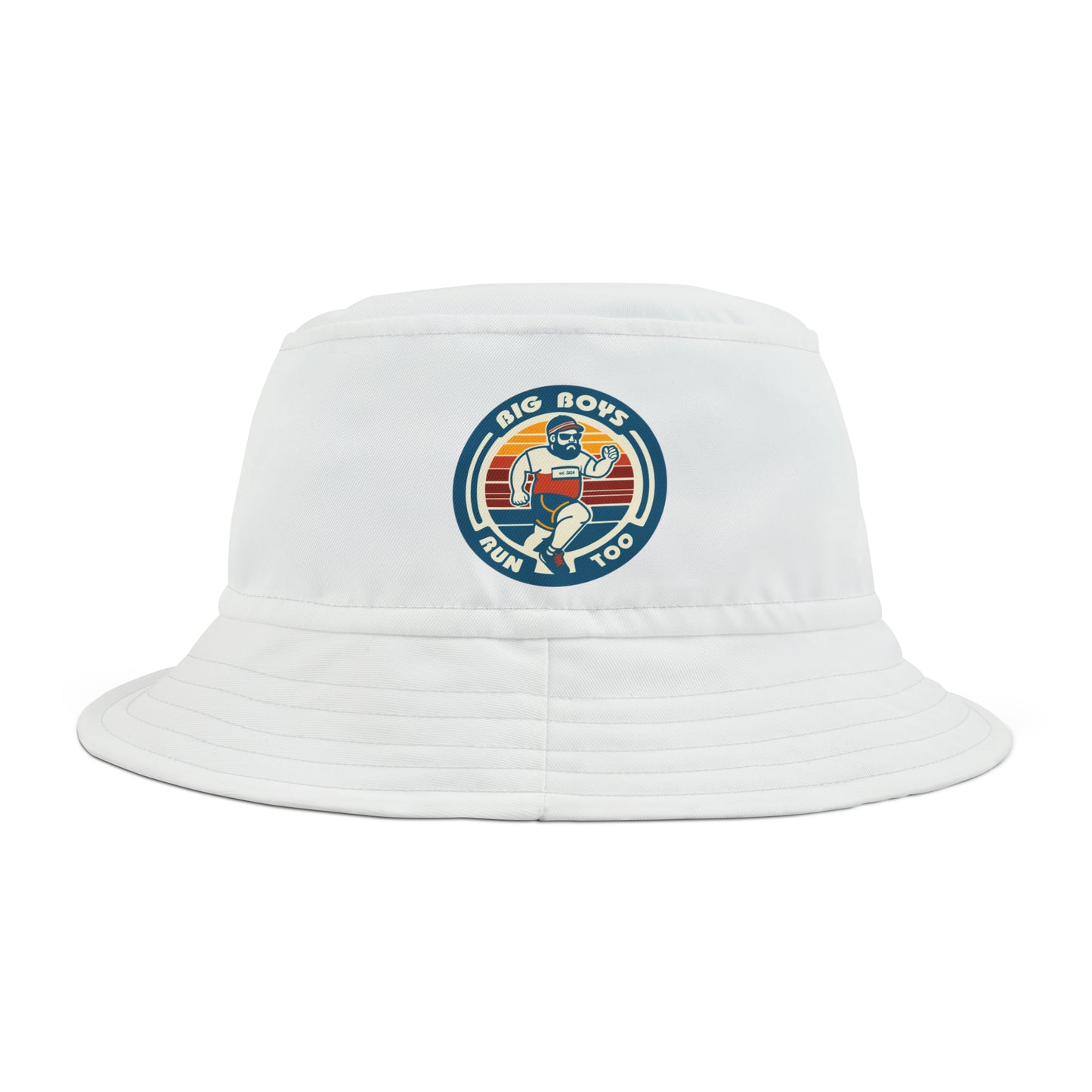 Big Boys Run Too Bucket Hat (AOP)