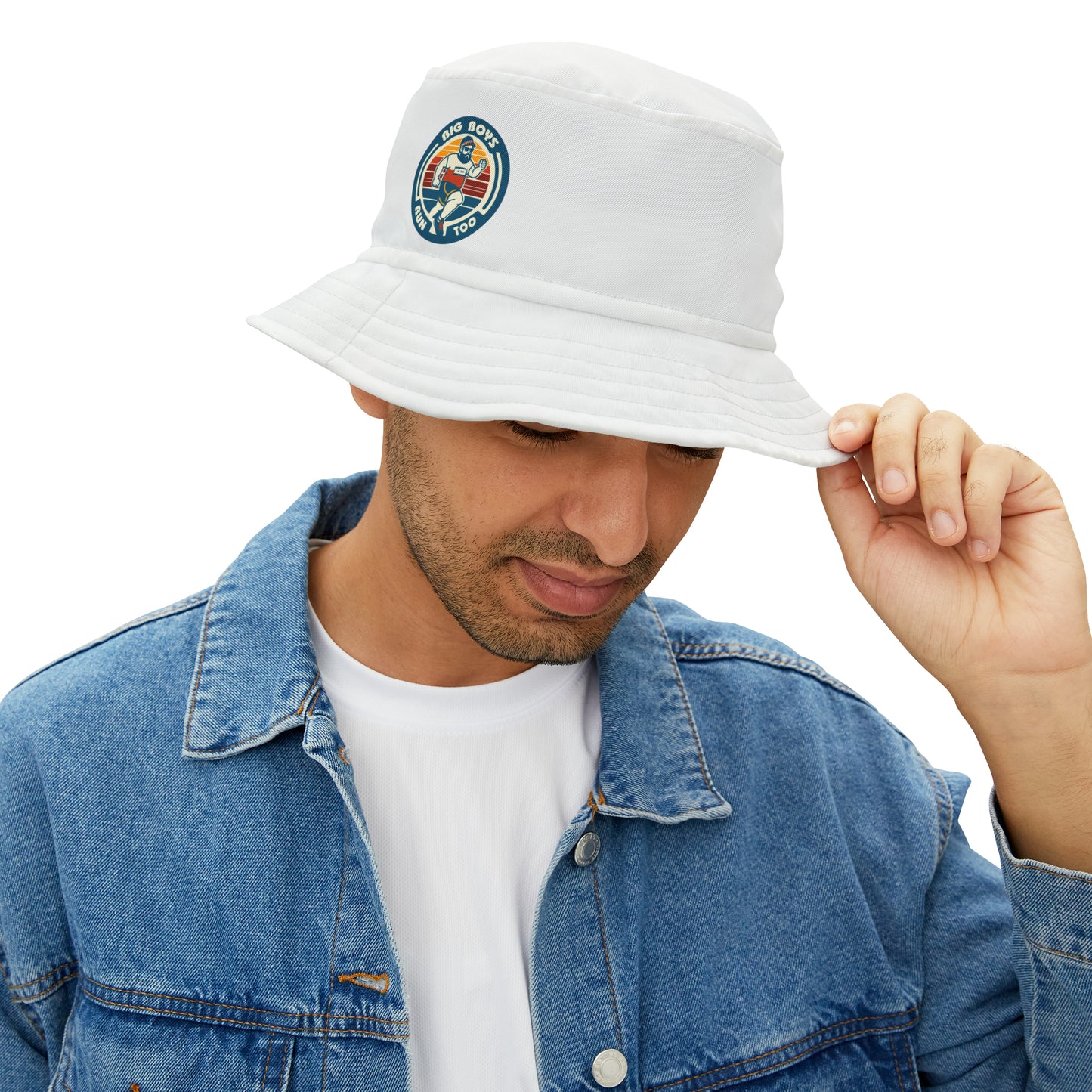 Big Boys Run Too Bucket Hat (AOP)