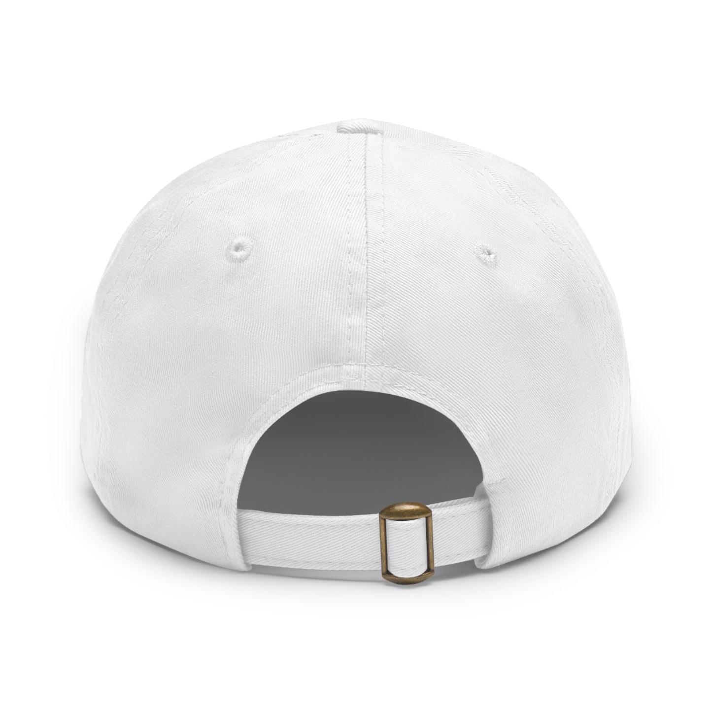 Big Boys Run Too Hat with Leather Patch (Round) (Adjustable Strap)