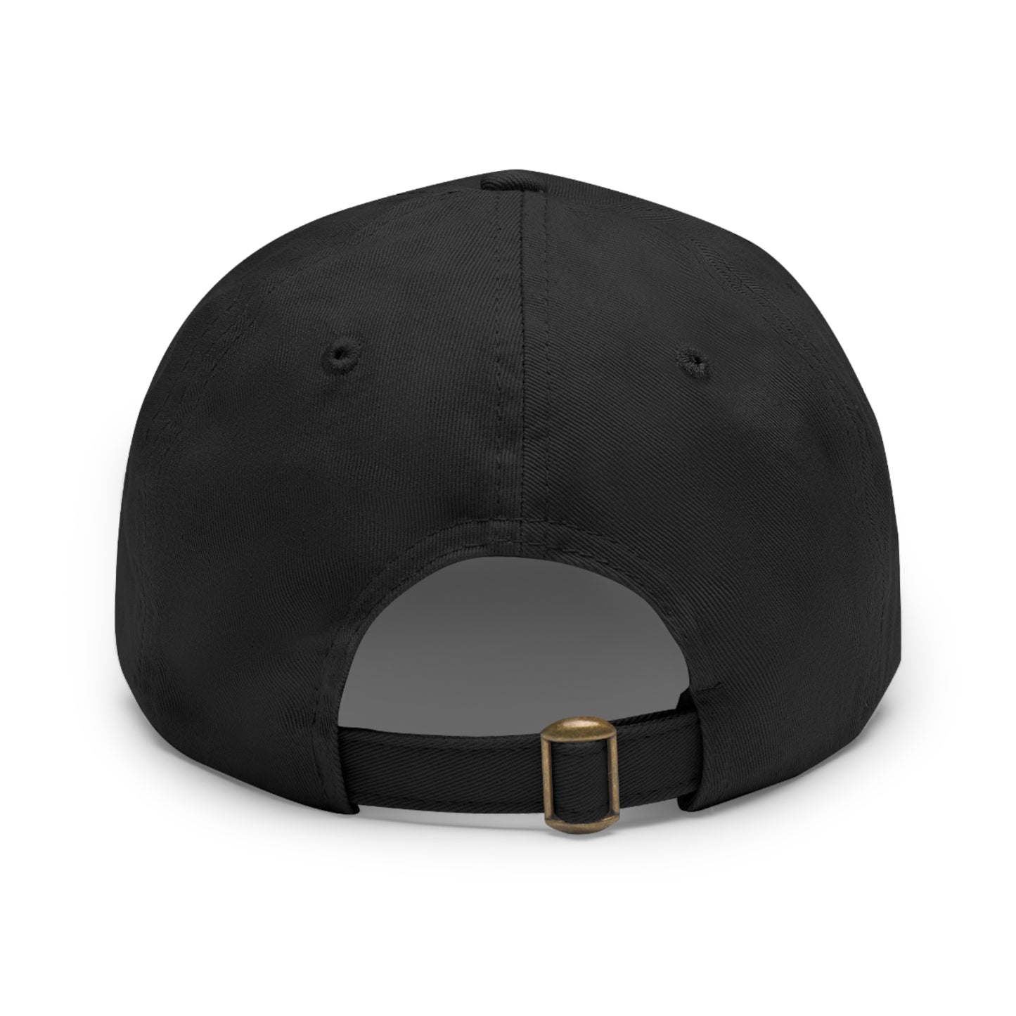 Big Boys Run Too Hat with Leather Patch (Round) (Adjustable Strap)