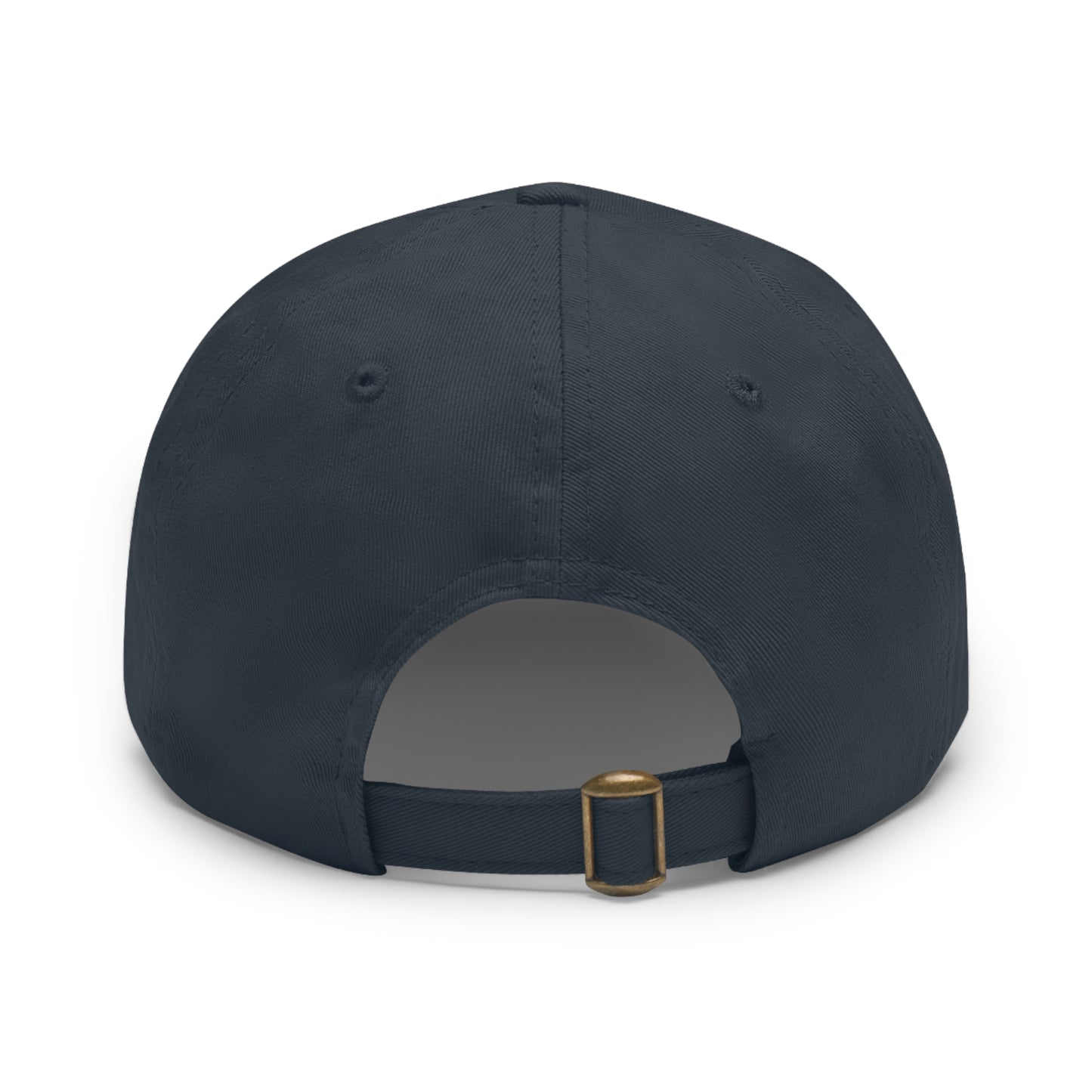 Big Boys Run Too Hat with Leather Patch (Round) (Adjustable Strap)