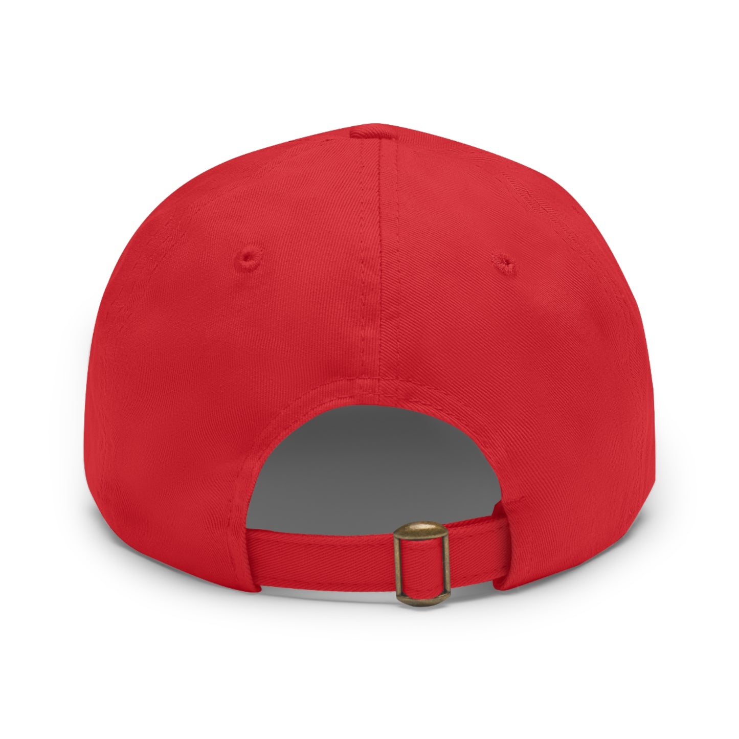 Big Boys Run Too Hat with Leather Patch (Round) (Adjustable Strap)