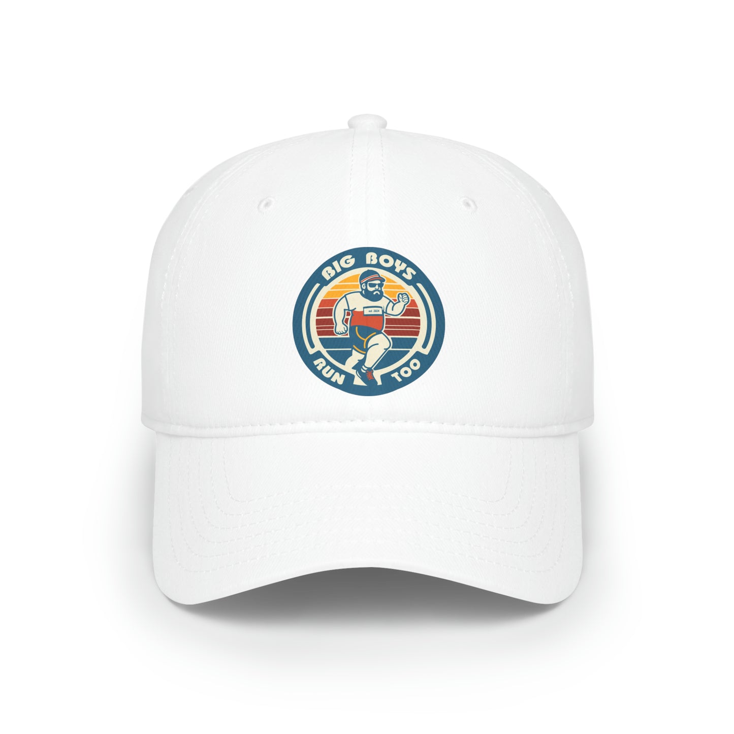 Big Boys Run Too Low Profile Baseball Cap